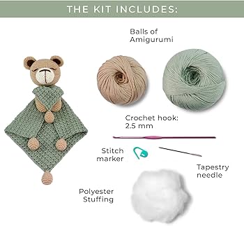 Amigurumi Kit | Lovely Blanket | Teddy