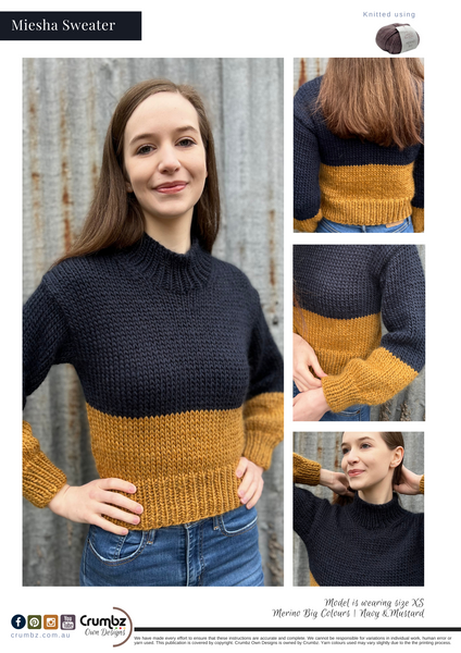 COD047 Miesha Sweater (e-pattern)