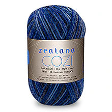 Toe Up Vanilla Socks & Zealana Cozi Project Kit