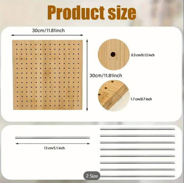 Bamboo Crochet Blocking Board