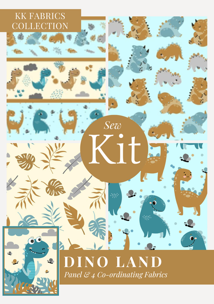 Dino Land Quilt Kit