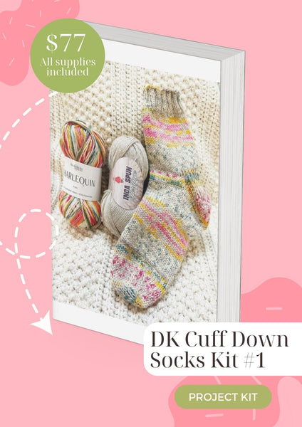 Sock Kit #1 | DK Cuff Down Socks