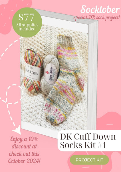 Sock Kit #1 | DK Cuff Down Socks