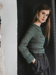 Crochet Sweaters with a Textured Twist