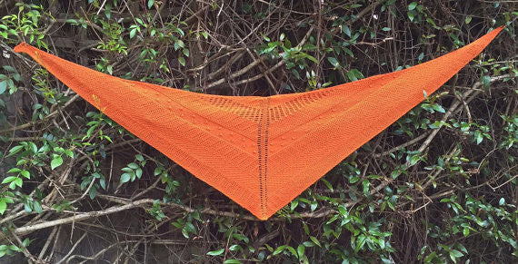 Strata Shawl | Single Colour DK Project Kit