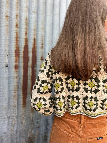 Betty Crochet Jacket | Cropped Length | Project Kit