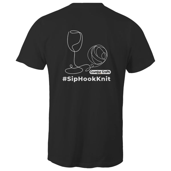 #SipHookKnit - Mens T-Shirt