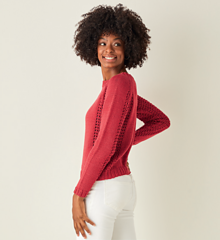 10112  Knitted Long Sleeve Top Leaflet