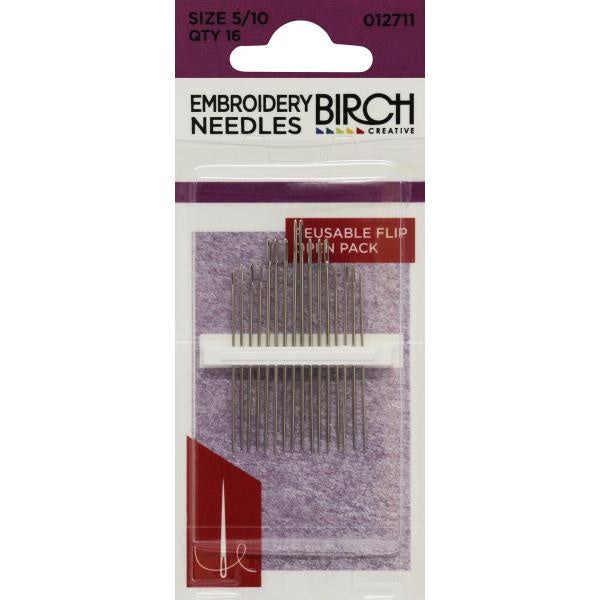 Embroidery Needles Size 5/10 Qty 16 012711