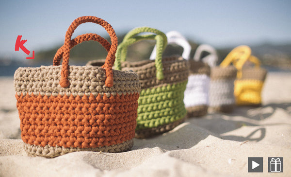 TX233 Crochet Beach Bag Leaflet