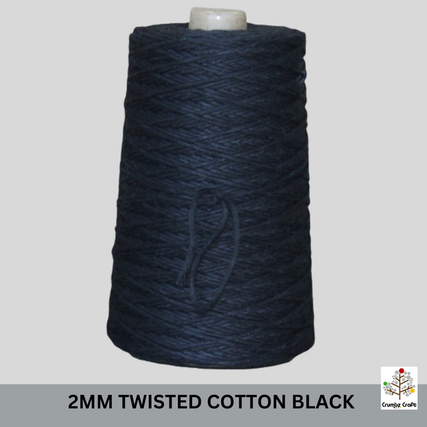 Twisted Cotton Cones | 2mm