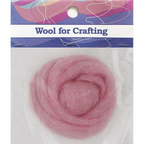 Combed Wool 10g Dusty Rose