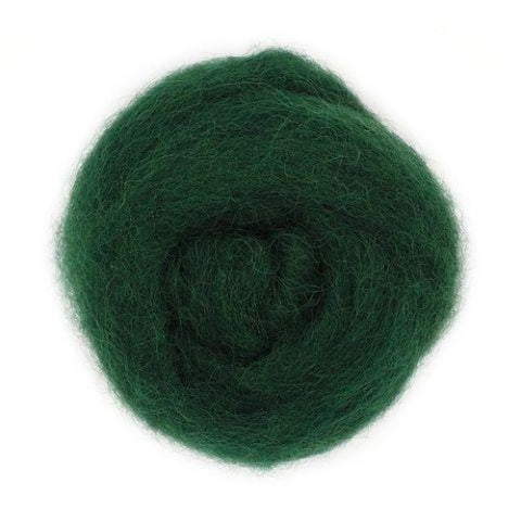 Combed Wool 10g Green