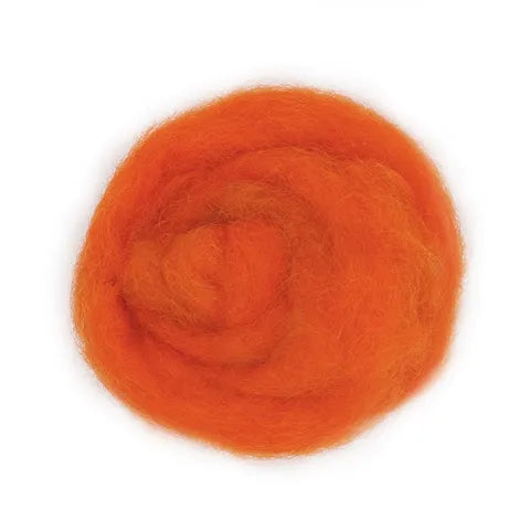 Combed Wool 10g Orange