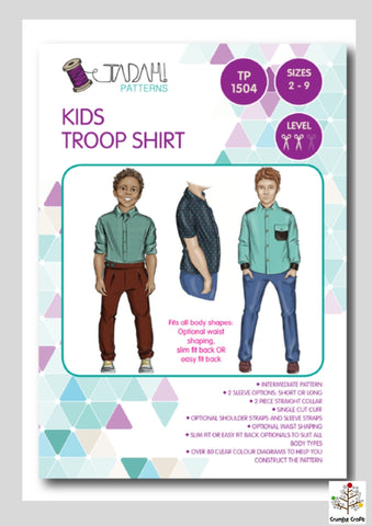 TP1504 Kids Troop Shirt