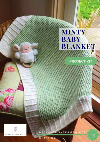 4454 Minty Baby Blanket Kit