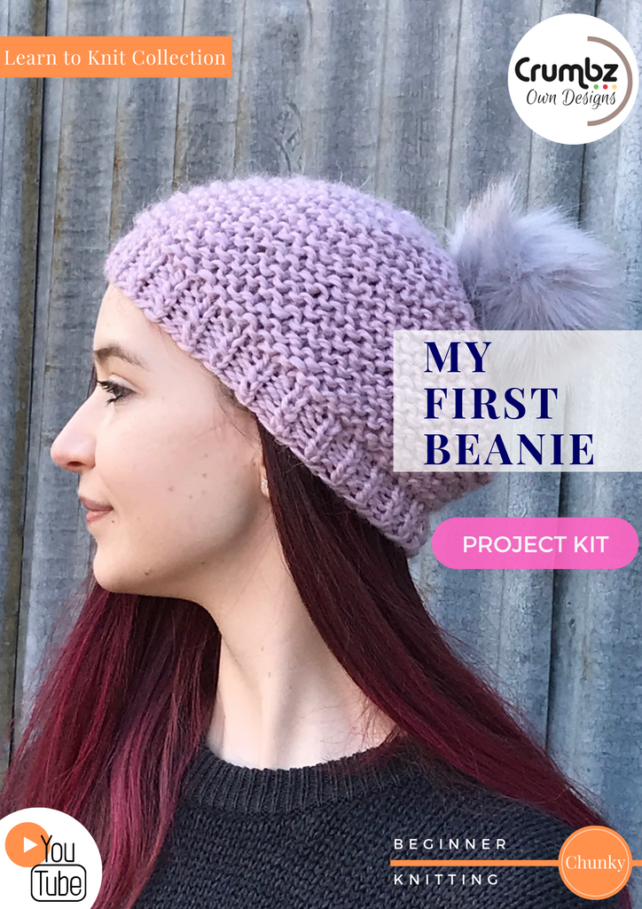 Learn to Knit Kit | Beginner Beanie COD028