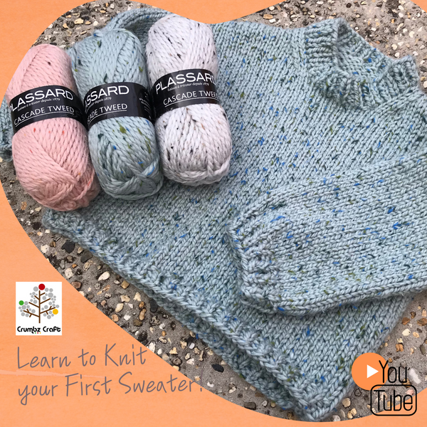 Learn to Knit Kit | Beginner Sweater COD029