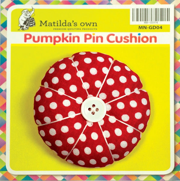 Pumpkin Pin Cushion Small MN-GD04