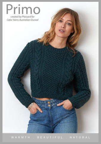 CY253 Forest Crop/Regular Sweater (e-pattern)