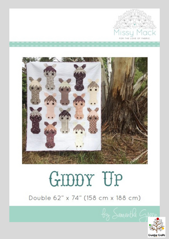 4347 Giddy Up Quilt (e-pattern)