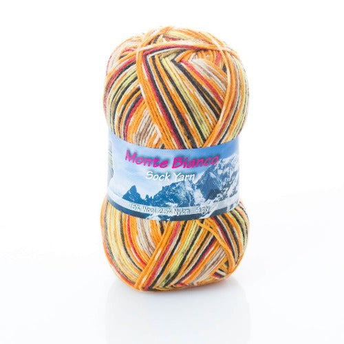 Monte Bianco Sock Yarn 4 ply