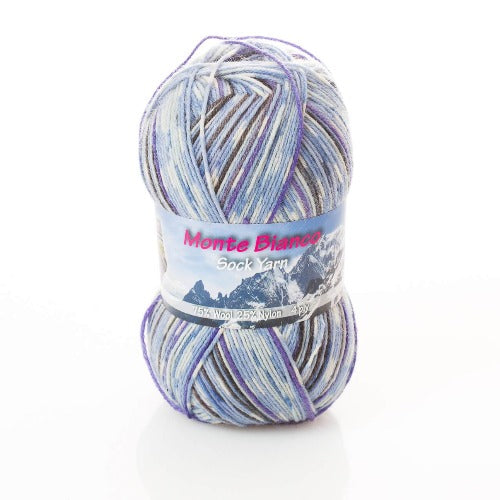 Monte Bianco Sock Yarn 4 ply