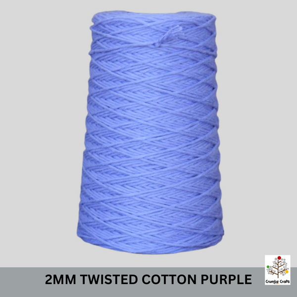 Twisted Cotton Cones | 2mm