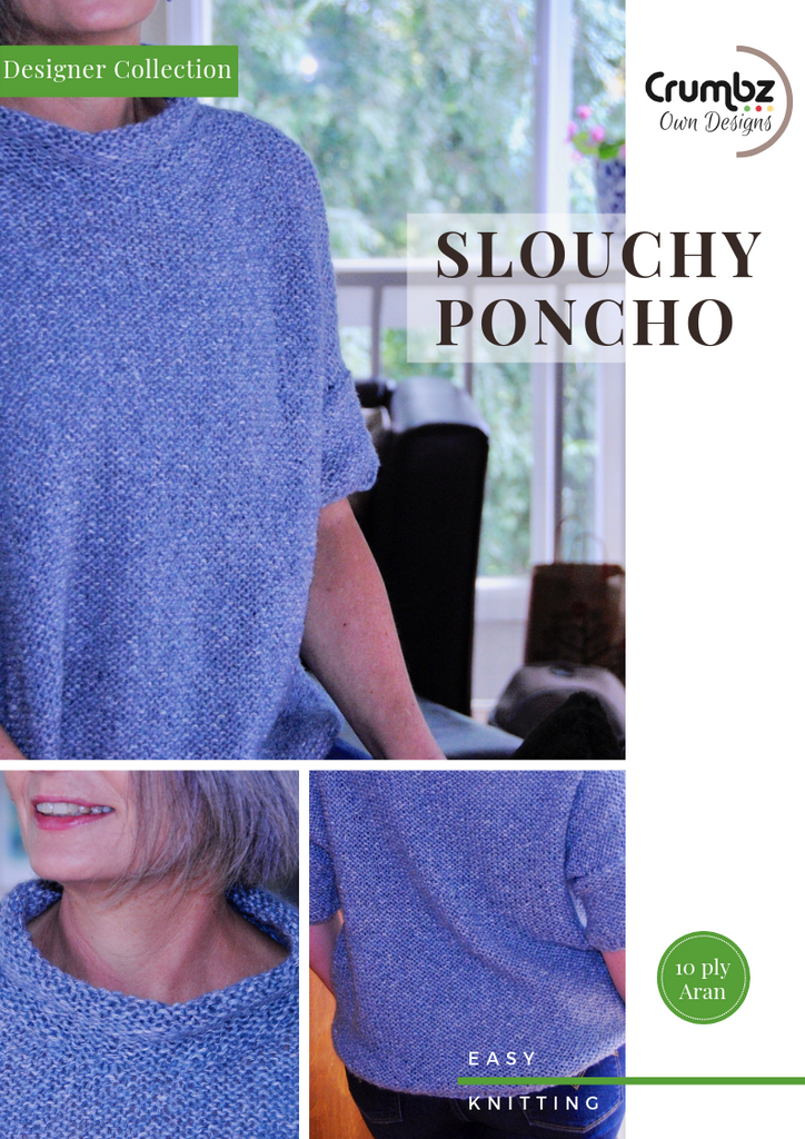 COD001 Slouchy Poncho 10 ply (e-pattern)