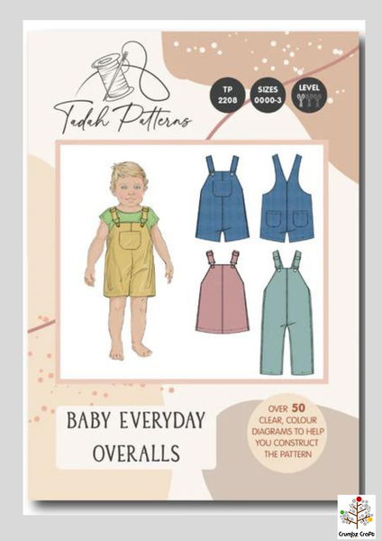 TP2108 Baby Everyday Overalls Pattern