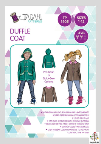 TP1405 Duffle Coat Pattern
