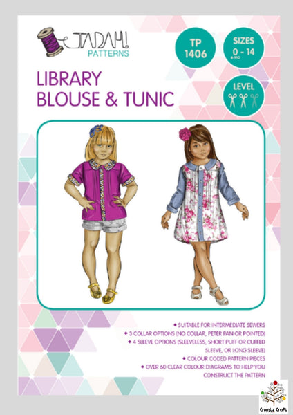 TP1406 Library Blouse & Tunic