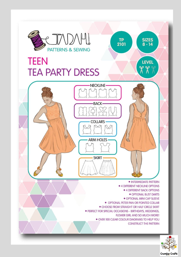 TP2101 Teen Tea Party Dress