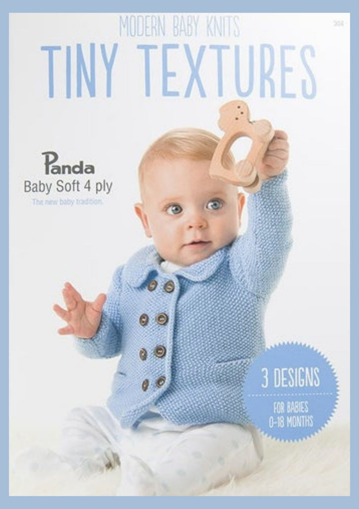 304 Modern Baby Knits Tiny Textures d/c