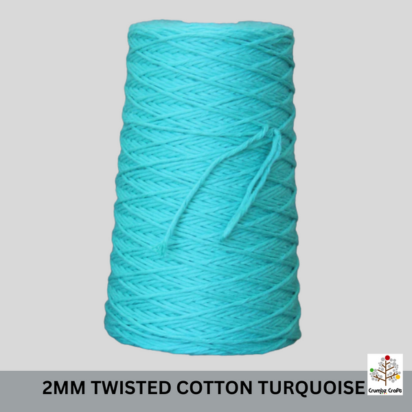 Twisted Cotton Cones | 2mm