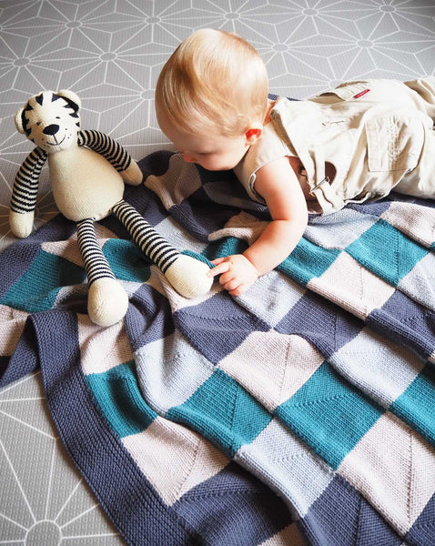 3504 Eamon Baby Blanket (e-pattern)