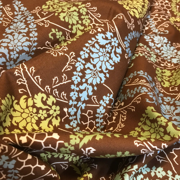 Color Defined Brown Paisley 2664