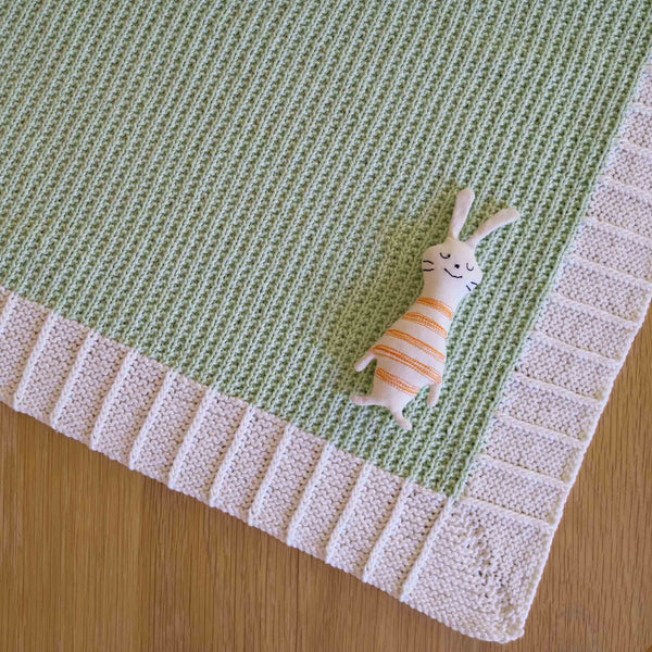 4454 Minty Baby Blanket (e-pattern)